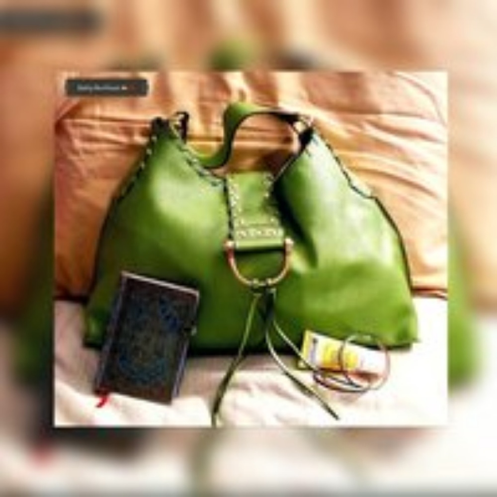 Green Hobo Purse